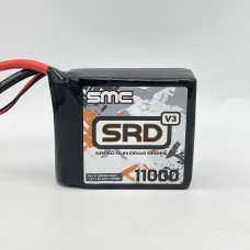 SRD-V3  7.4V-11000mAh-250C Square Softcase Drag Racing pack