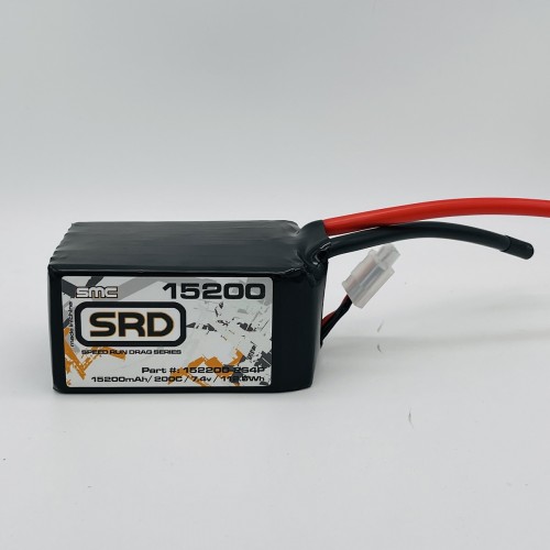 SRD  7.4V-15200mAh-200C Shorty Softcase Drag Racing pack
