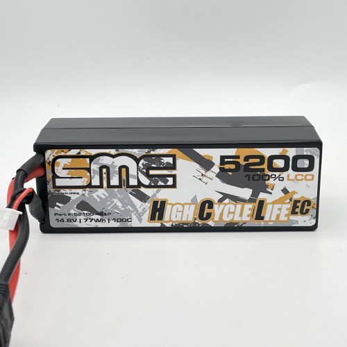 HCL-EC 14.8V 5200mAh 100C  wired hardcase