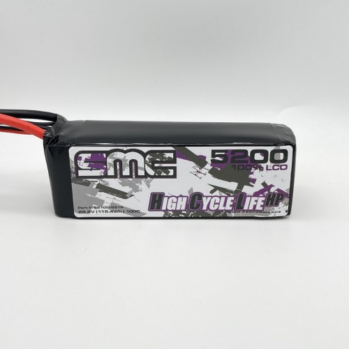 HCL-HP 22.2V-5200mAh-100C-10AWG Flight Pack