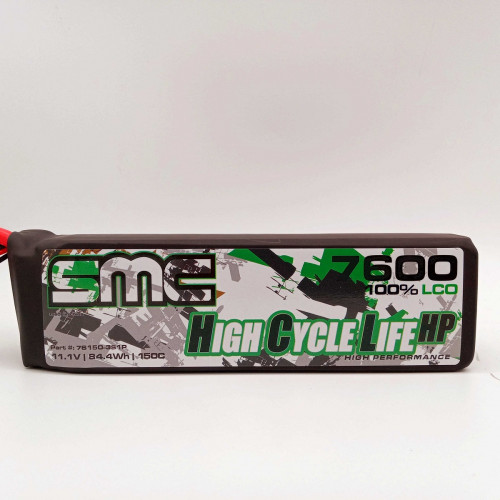 HCL-HP 11.1V 7600mAh 150C  G10 Protection Plates