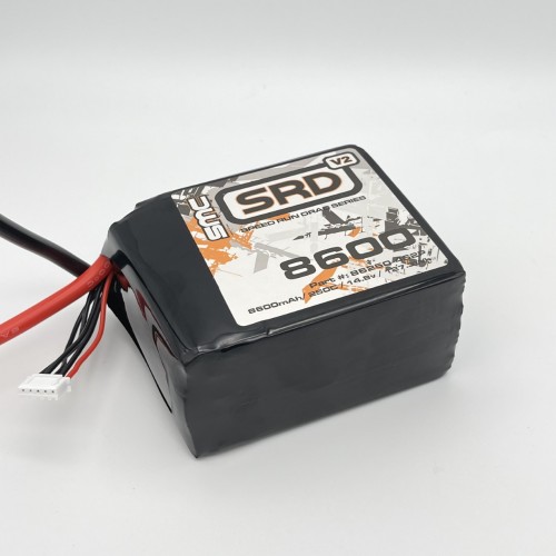 SRD-V2 14.8V-8600mAh-250C Square Speedrun pack