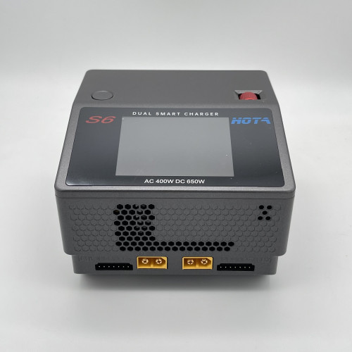 HOTA S6-400W AC/DC Charger with balance boards and charging cables