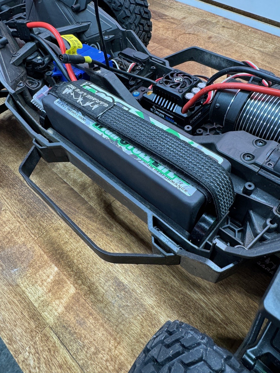 thumbnail interactive-video image 1 of 3D Abilities Auxiliary Fan Battery Tray / Mount For Traxxas X-Maxx & XRT (1:6) 1 of 6